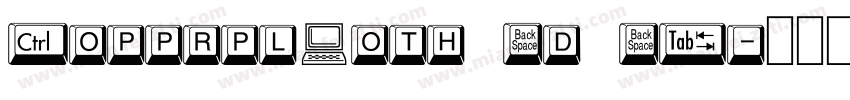 CopprplGoth Bd BT字体转换